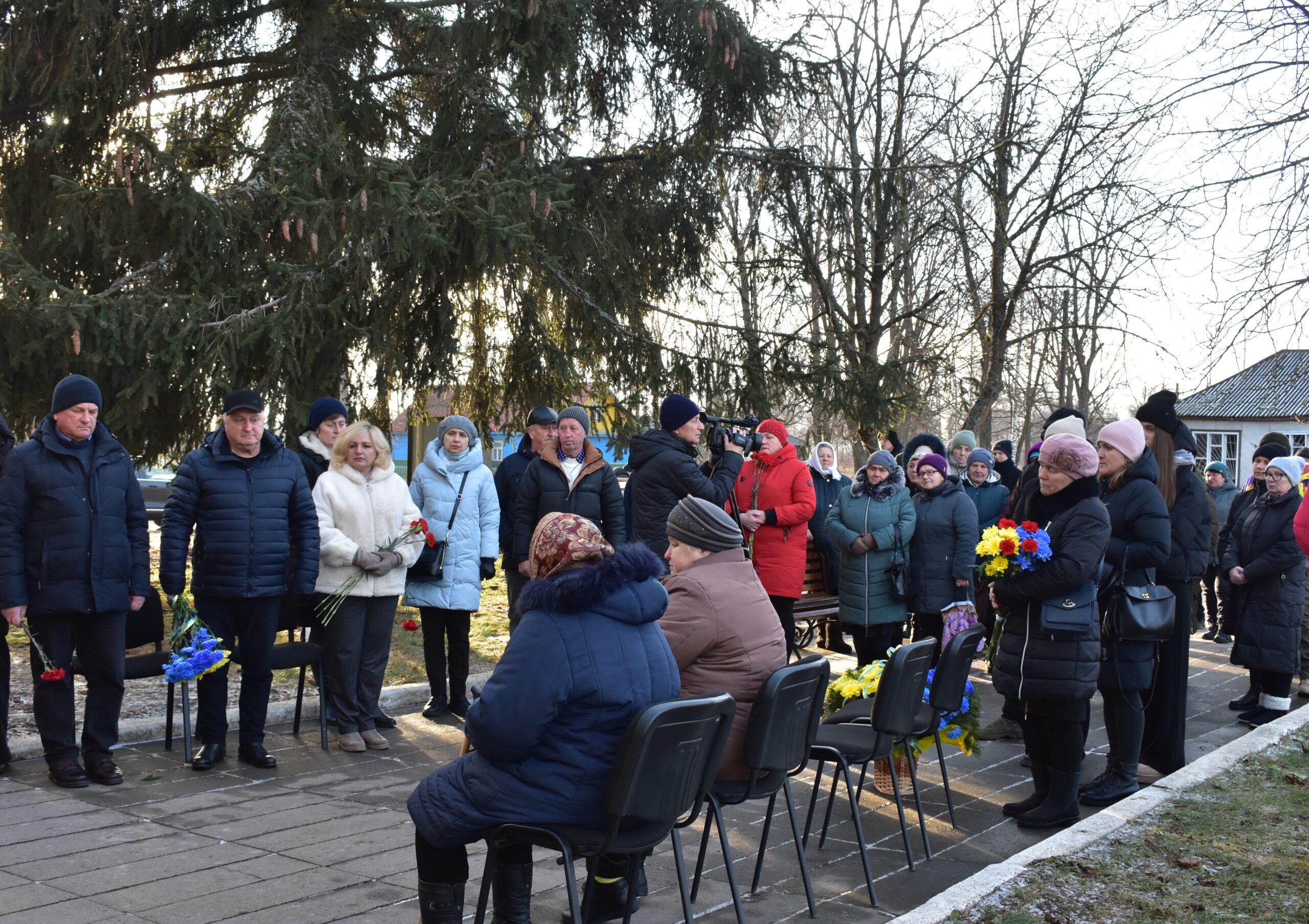 У селі Холосно відкрили меморіальну дошку на честь загиблого захисника Юрія Соловйова