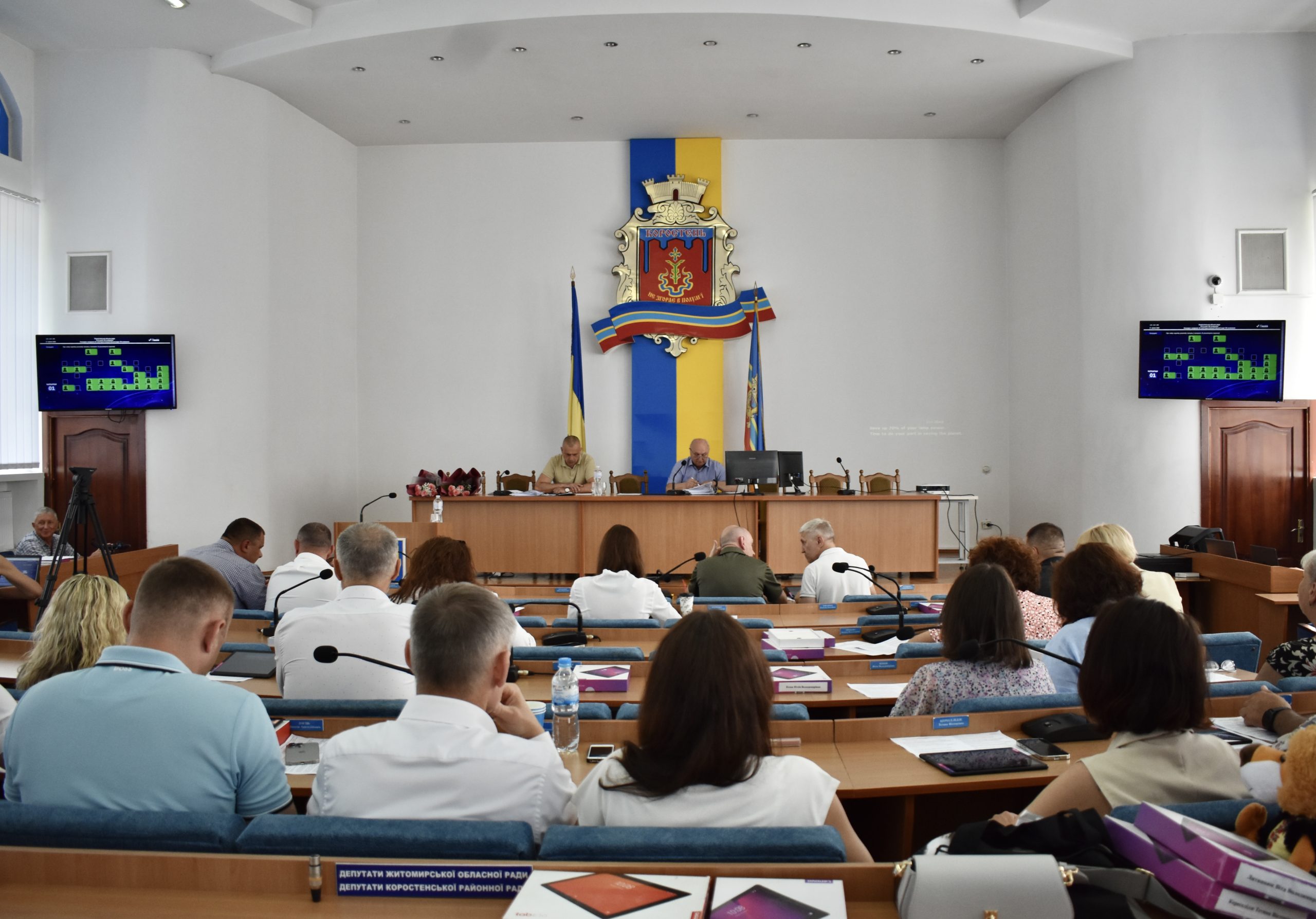 46-та сесія Коростенської міської ради: розвиток громади, безпека і нові проєкти