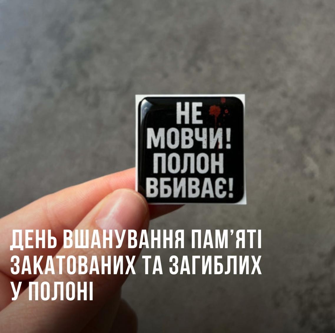 День вшанування пам’яті Захисників і Захисниць України, учасників добровольчих формувань, а також цивільних, які були страчені, закатовані або загинули у полоні