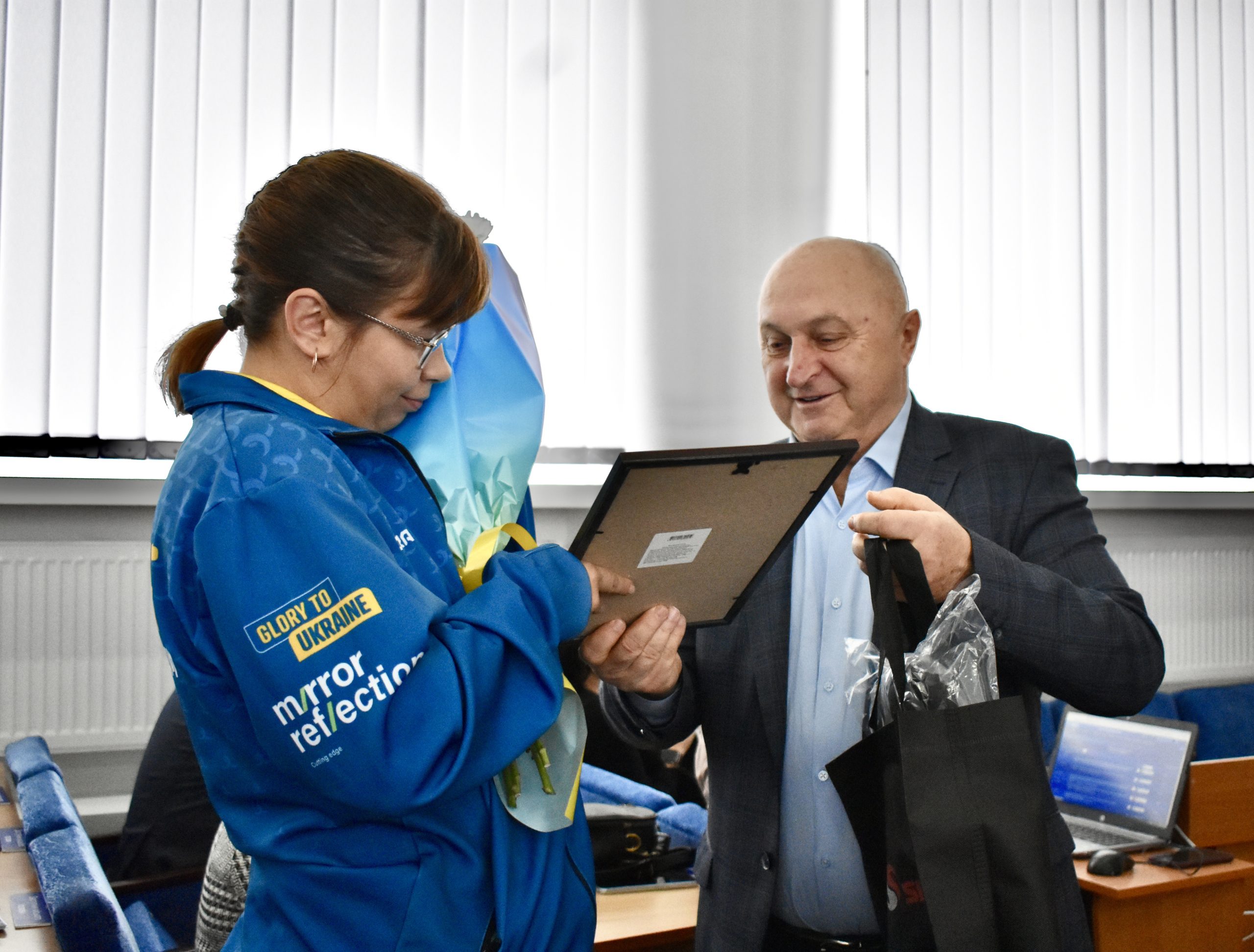 У Коростені відзначили спортсменів-переможців чемпіонатів Європи та світу з пара-армрестлінгу