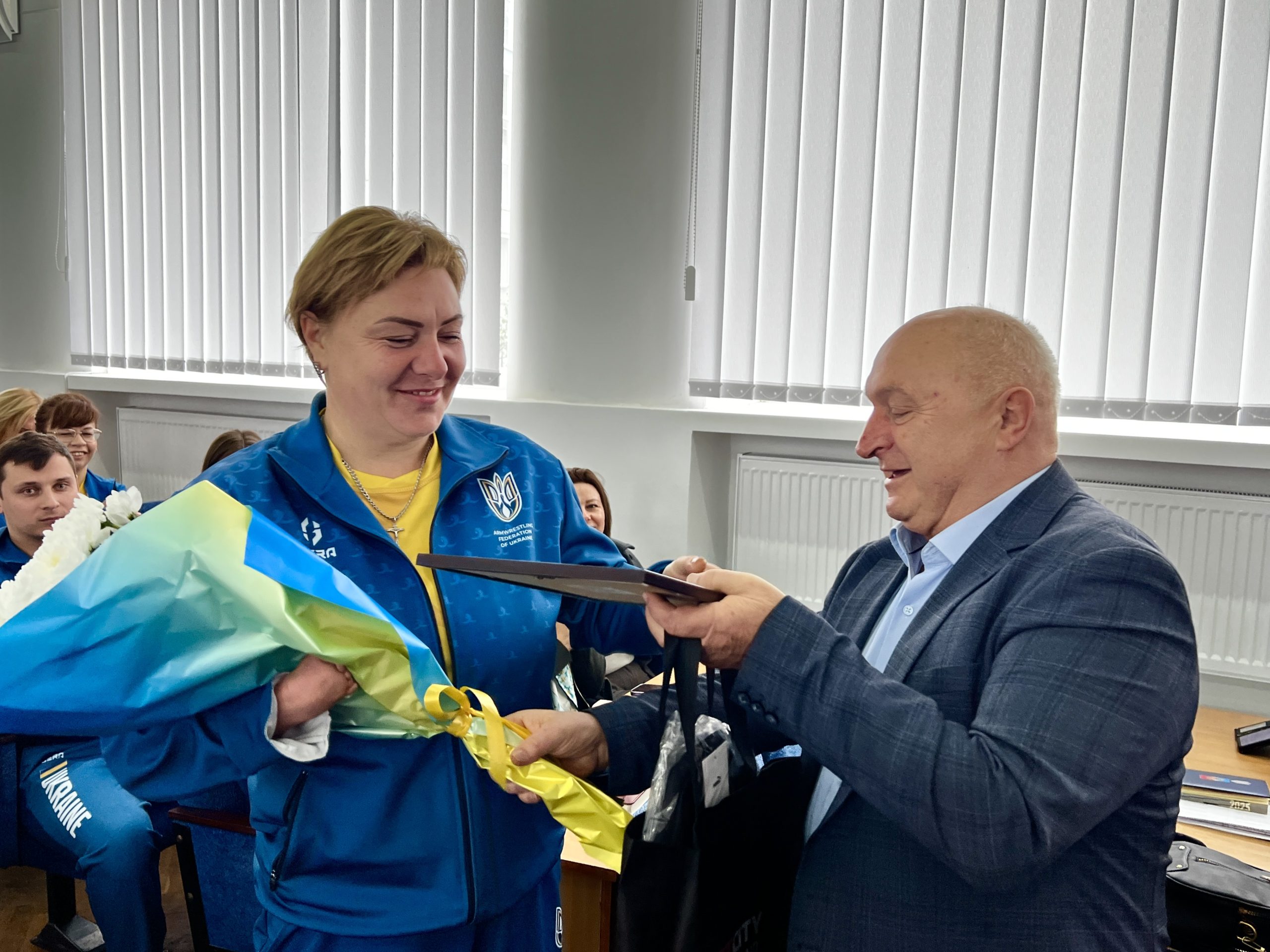 У Коростені відзначили спортсменів-переможців чемпіонатів Європи та світу з пара-армрестлінгу
