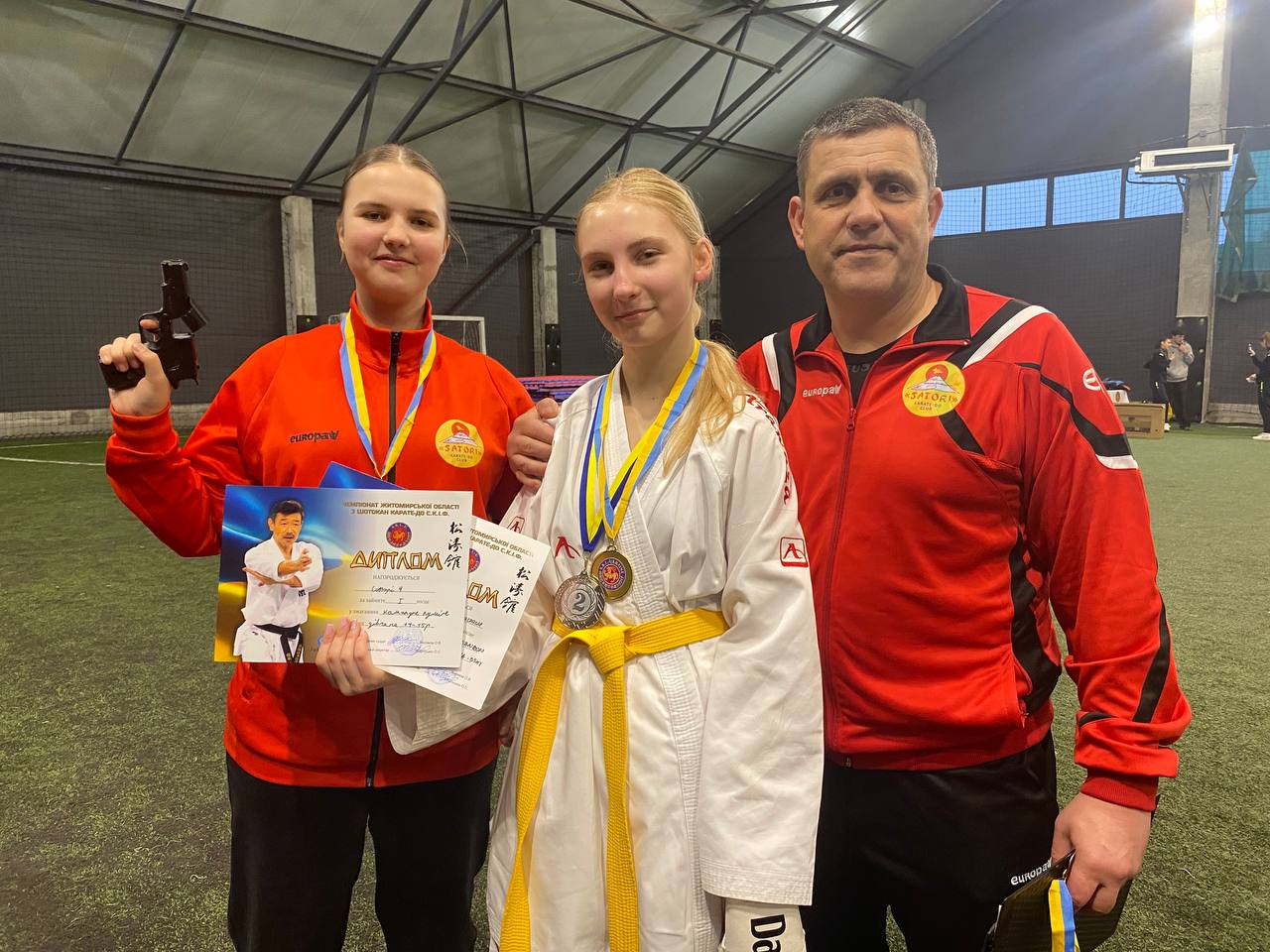 Вдалі виступи на чемпіонаті Житомирської області з шотокан карате-до С.К.І.Ф.