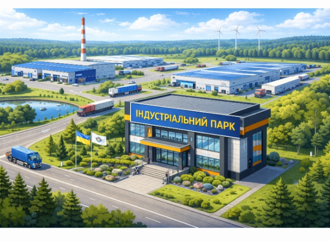 ОГОЛОШЕННЯ про проведення відкритого конкурсу з вибору керуючої компанії індустріального парку «Коростень-Подільський»